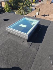 skylight installation for a toronto residential home on a residential roof