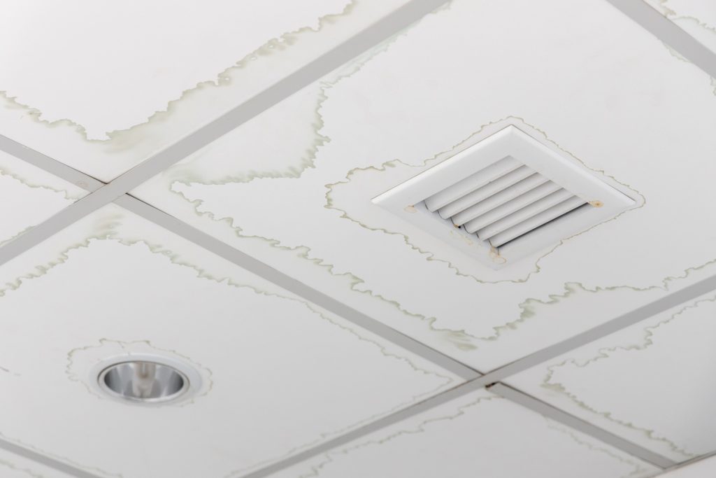 JNG Services water stain ceiling commercial roofing maintenance checklist